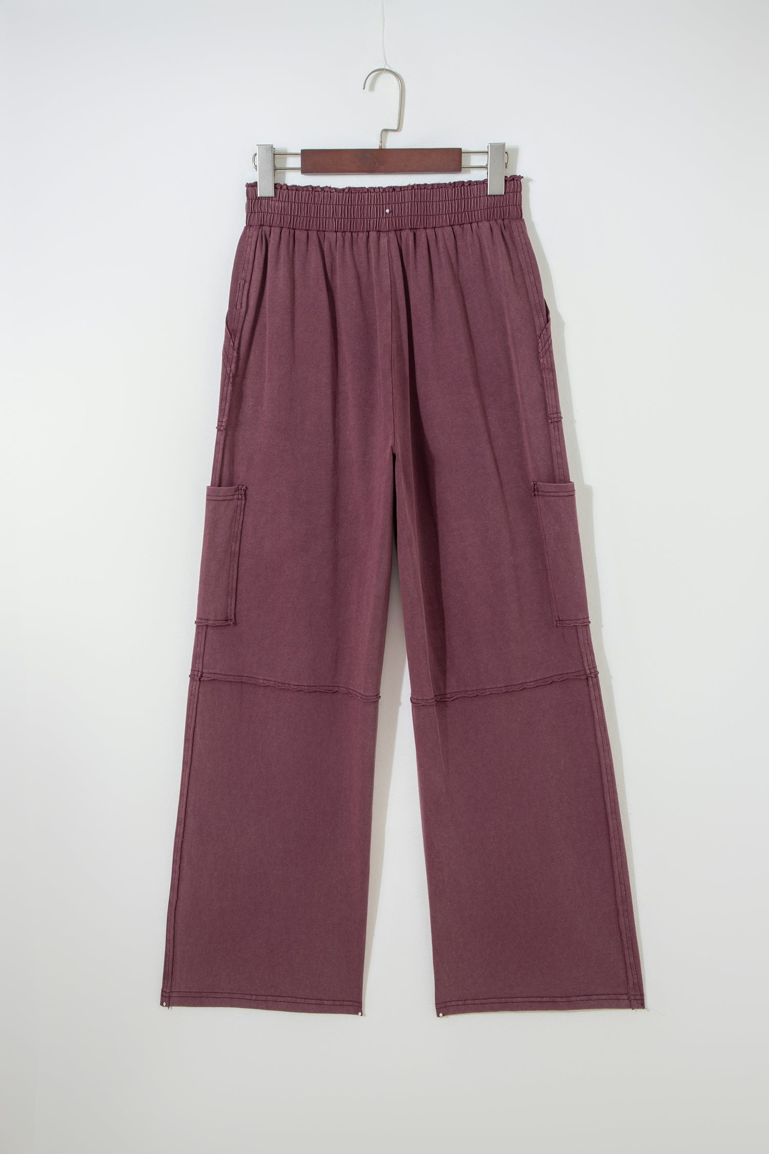 Mineral Red Mineral Wash Cargo Patched Pocket Utility Sweatpants